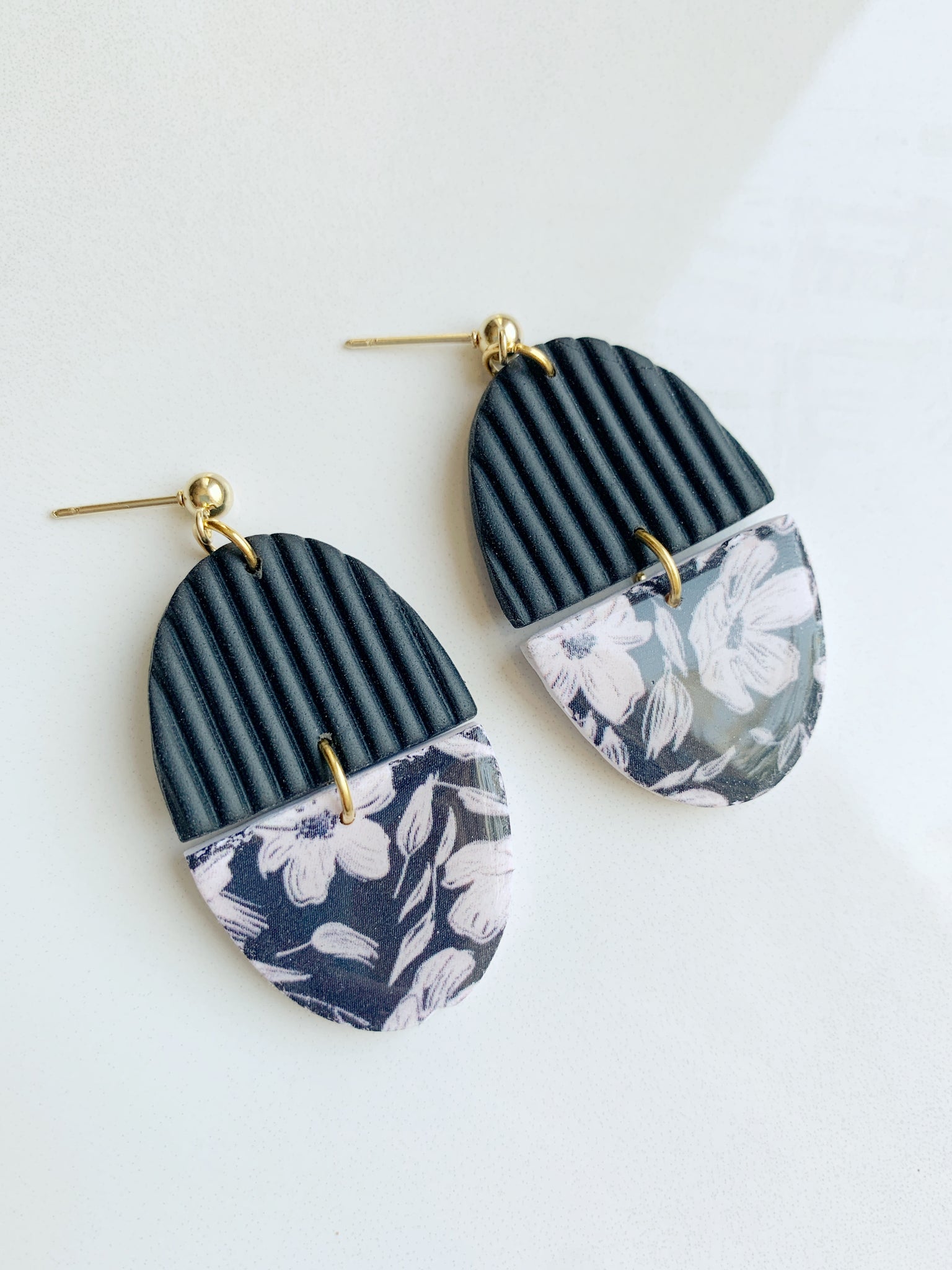 Elowen in Black Floral