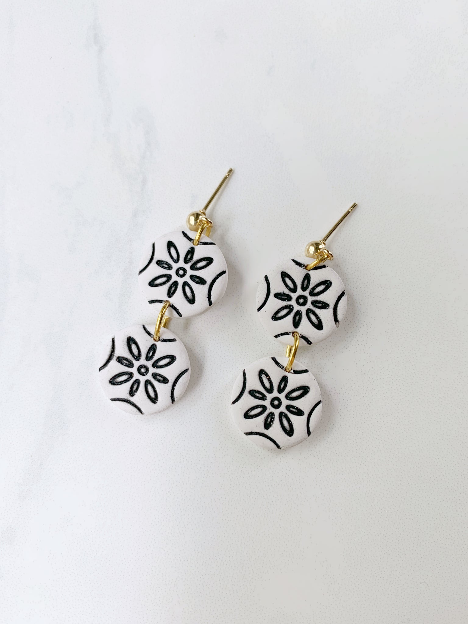 Carmen Earring in White