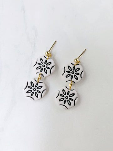 Carmen Earring in White