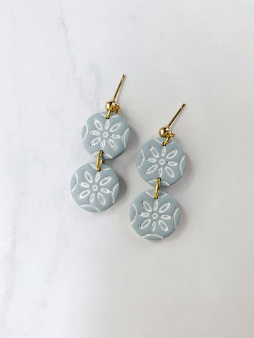 Carmen Earring in Pale Blue