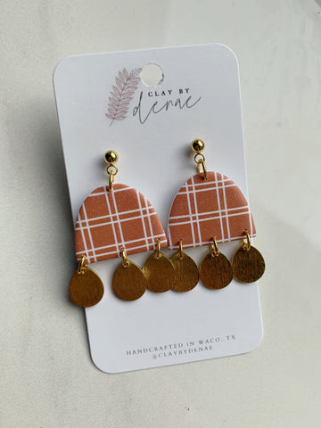 Ayla in Burnt Orange Plaid