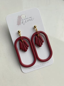 Addie in Burgundy