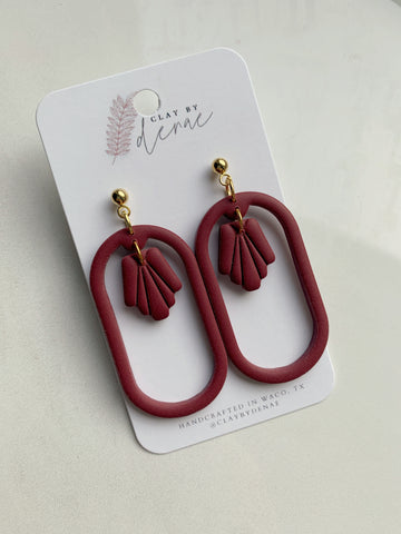 Addie in Burgundy