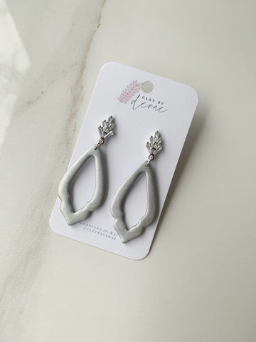 Nadia Earring Silver/Silver