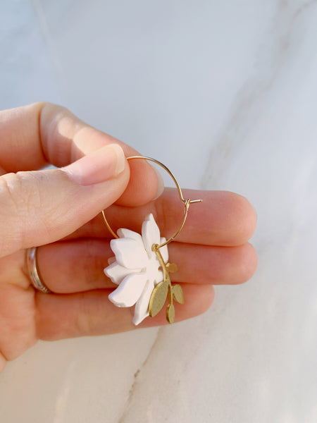 Belle Earring in Pale Blue