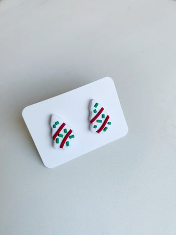Christmas Cake Stud