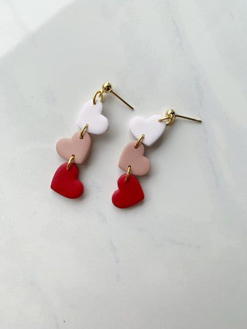 Vivienne Multi Heart Earring