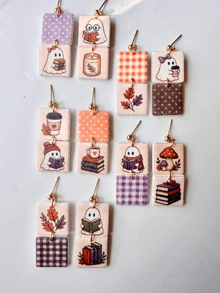 Ghost Quilt Dangles (Multiple Styles)
