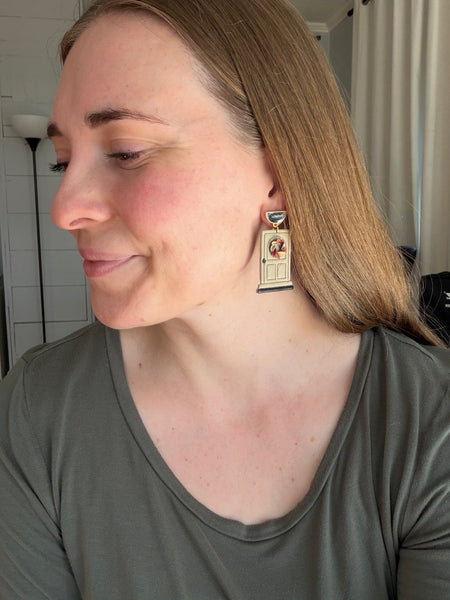 Fall Door Decor Earring