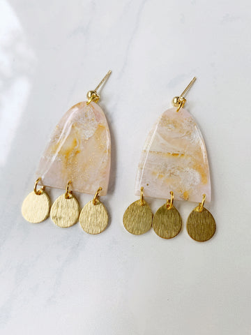 Madeline Earring in Desert Sand