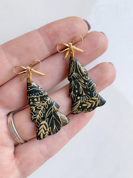 Painted Tree Dangle (Multiple Colors)