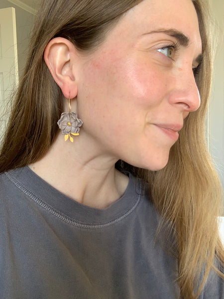 Belle Earring in Lavender