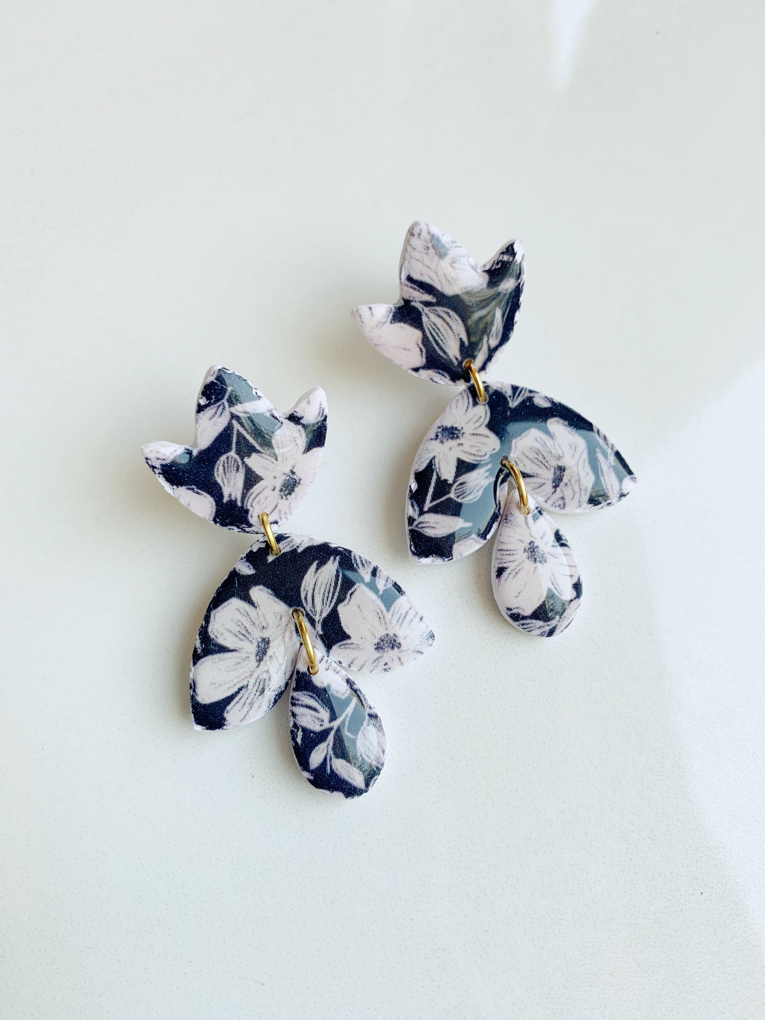 Cleo in Black Floral