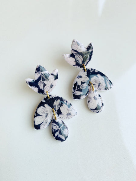 Cleo in Black Floral