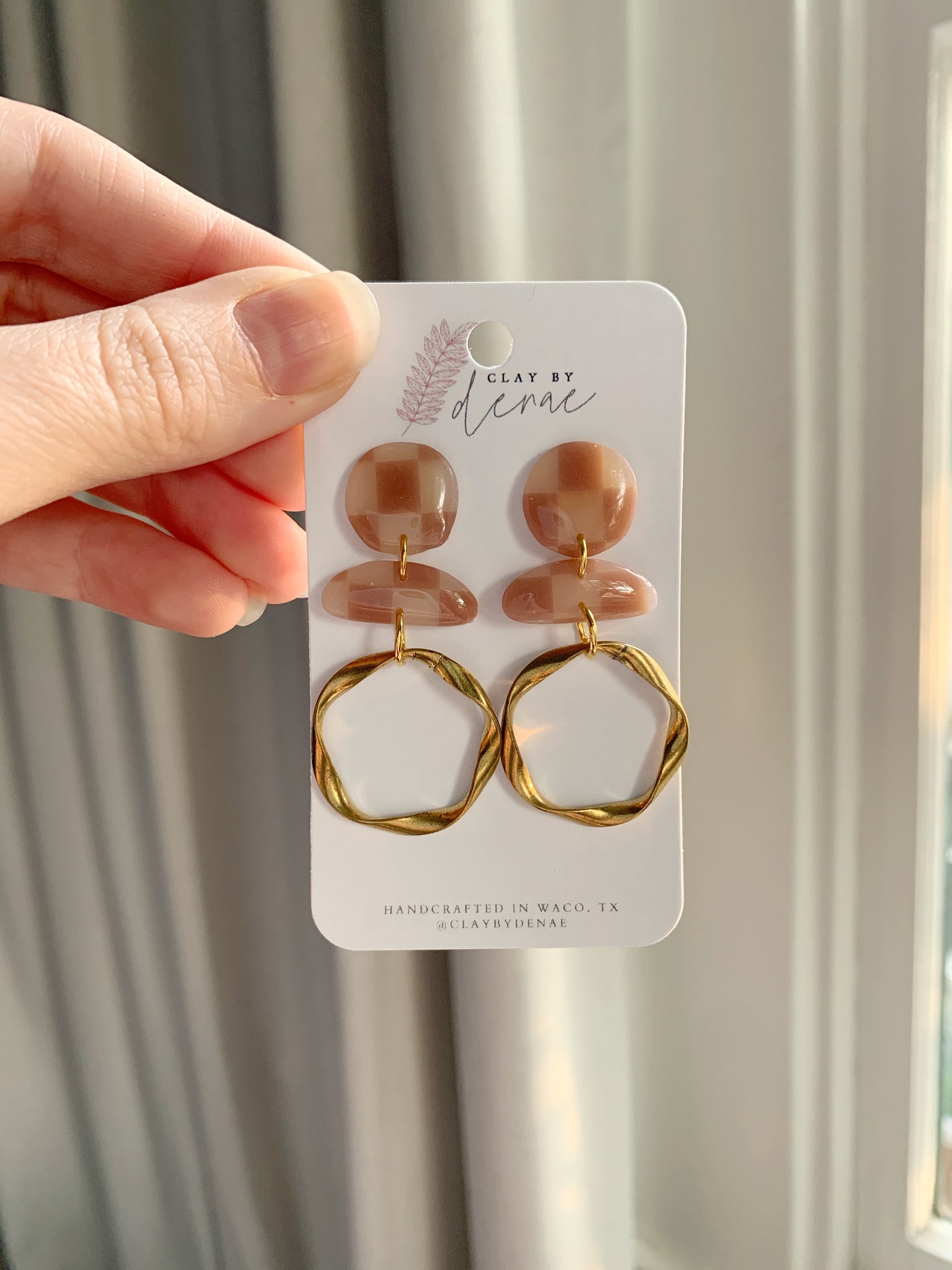 Genesis in Cream Checkered