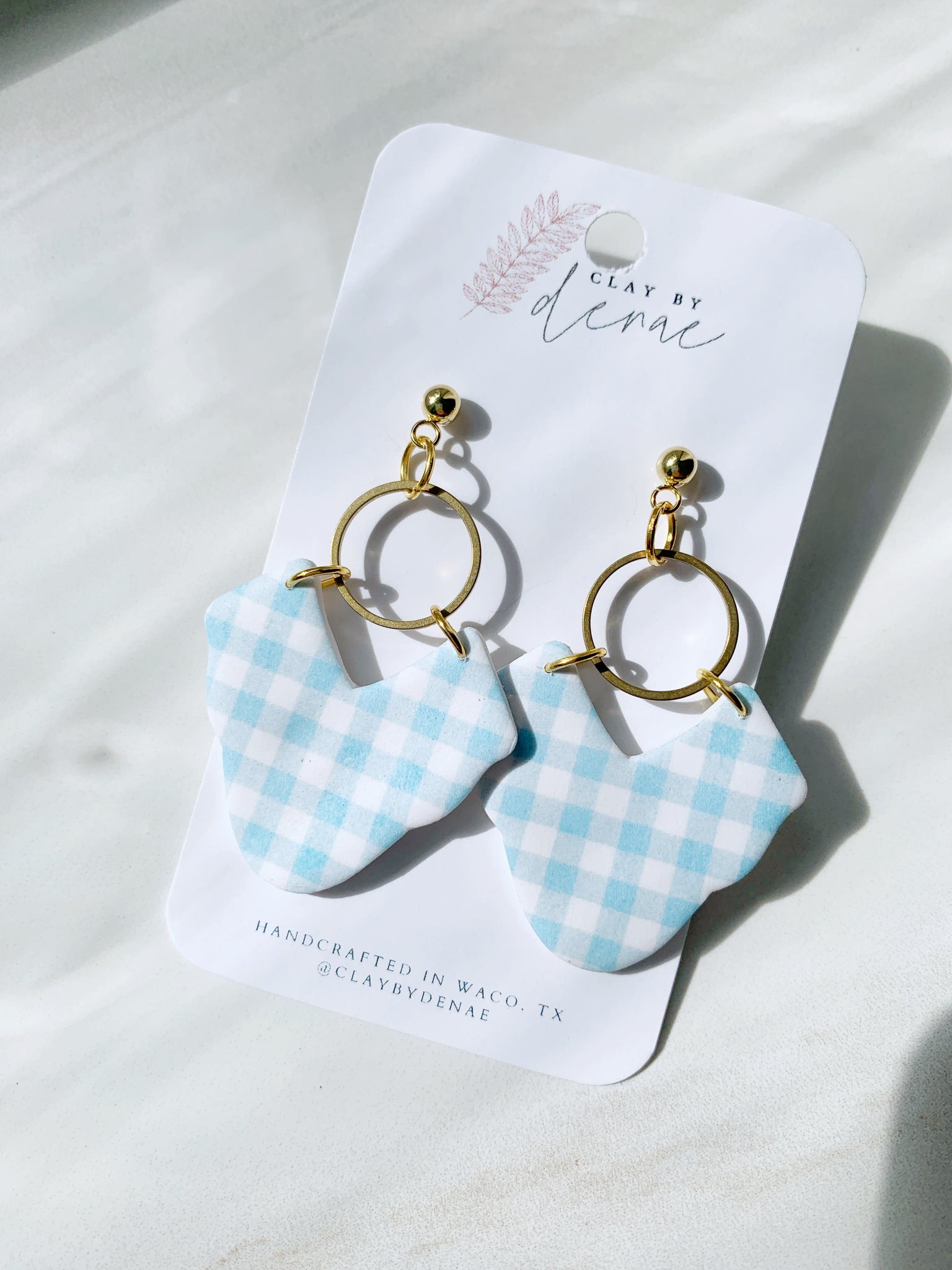 Penelope in Blue Gingham