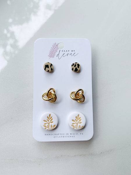 Spring Knot Stud Pack