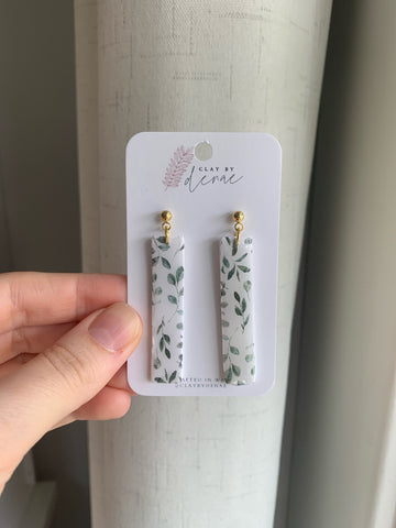 Jaden Earring in Ivy