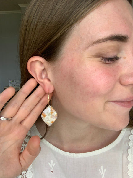 Lora Earring in Desert Sand