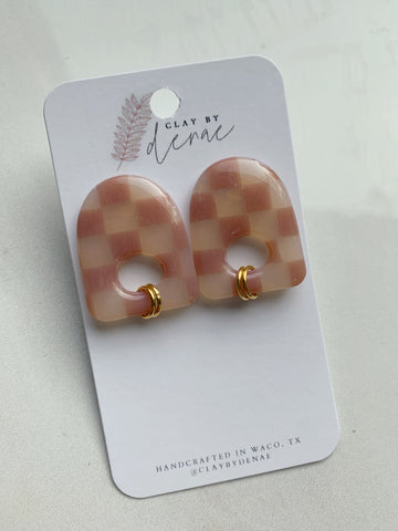 Brinley in Cream Checkered