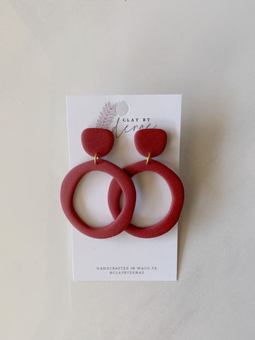 Eden Earring In Red