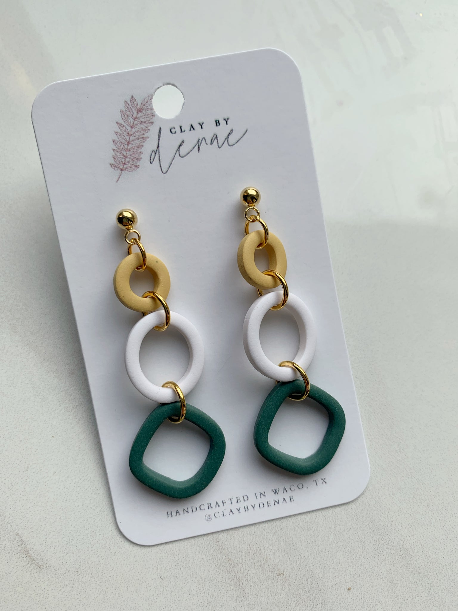 Elodie Earring in Green