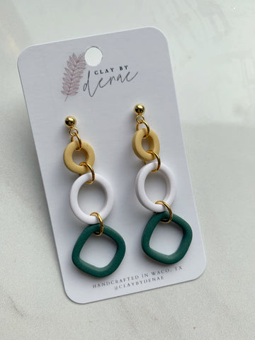 Elodie Earring in Green