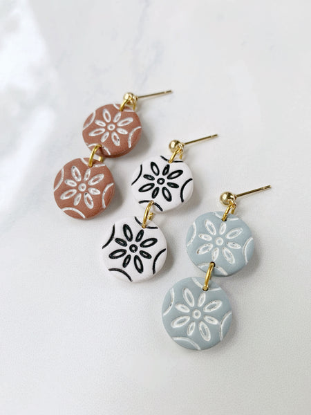 Carmen Earring in White