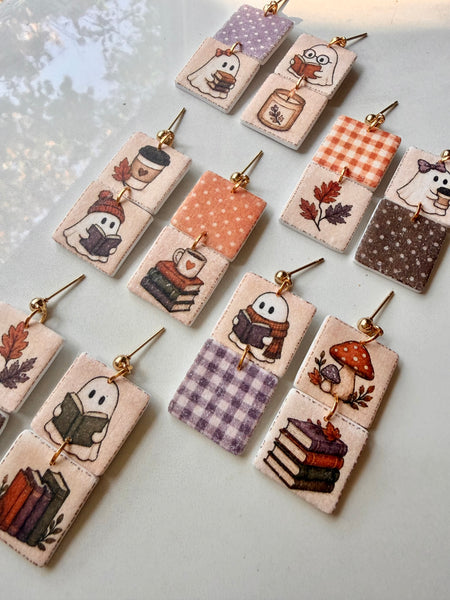 Ghost Quilt Dangles (Multiple Styles)
