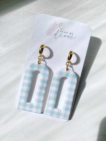 Tayla Arch in Blue Gingham
