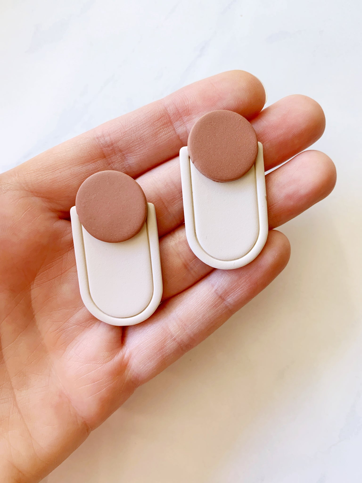 Cleo Earring in Rust