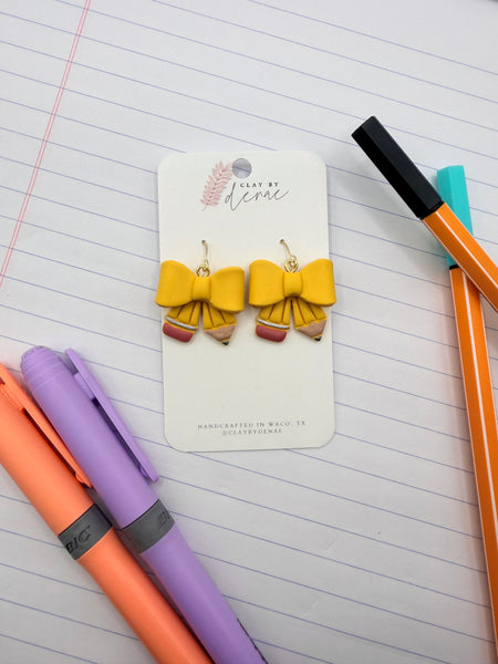 Pencil Bow Dangle