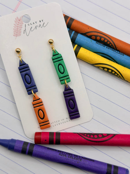 Crayon Drop Earring