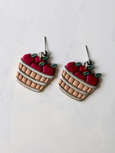 Apple Barrel Earring