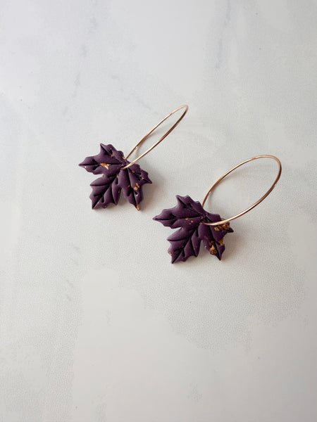 Maple Hoop in Plum