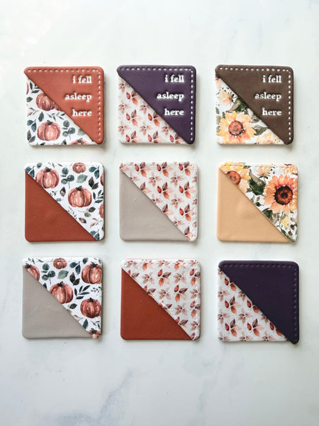 Fall Corner Bookmarks