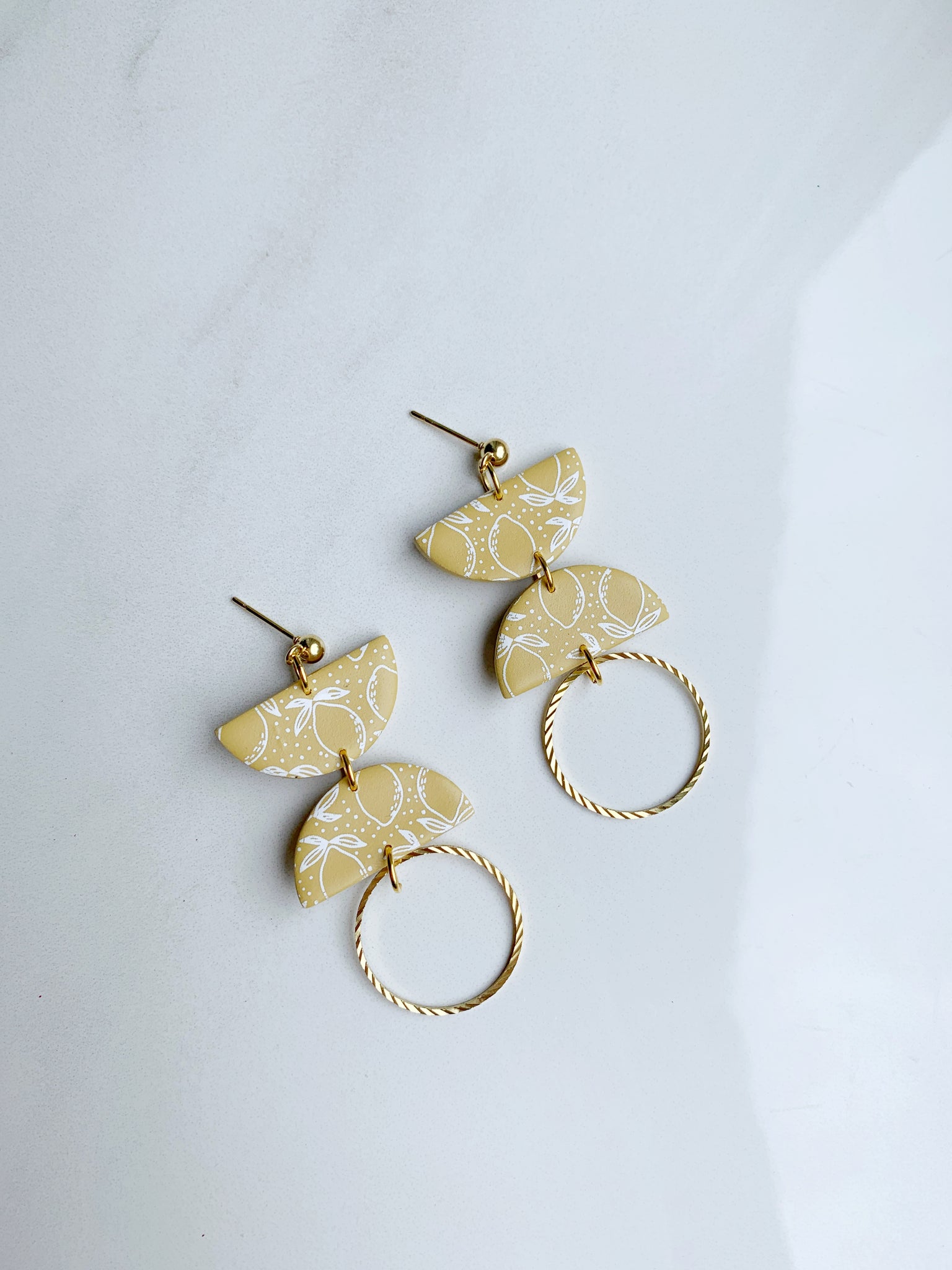 Sloane Earring in Lemon Drop