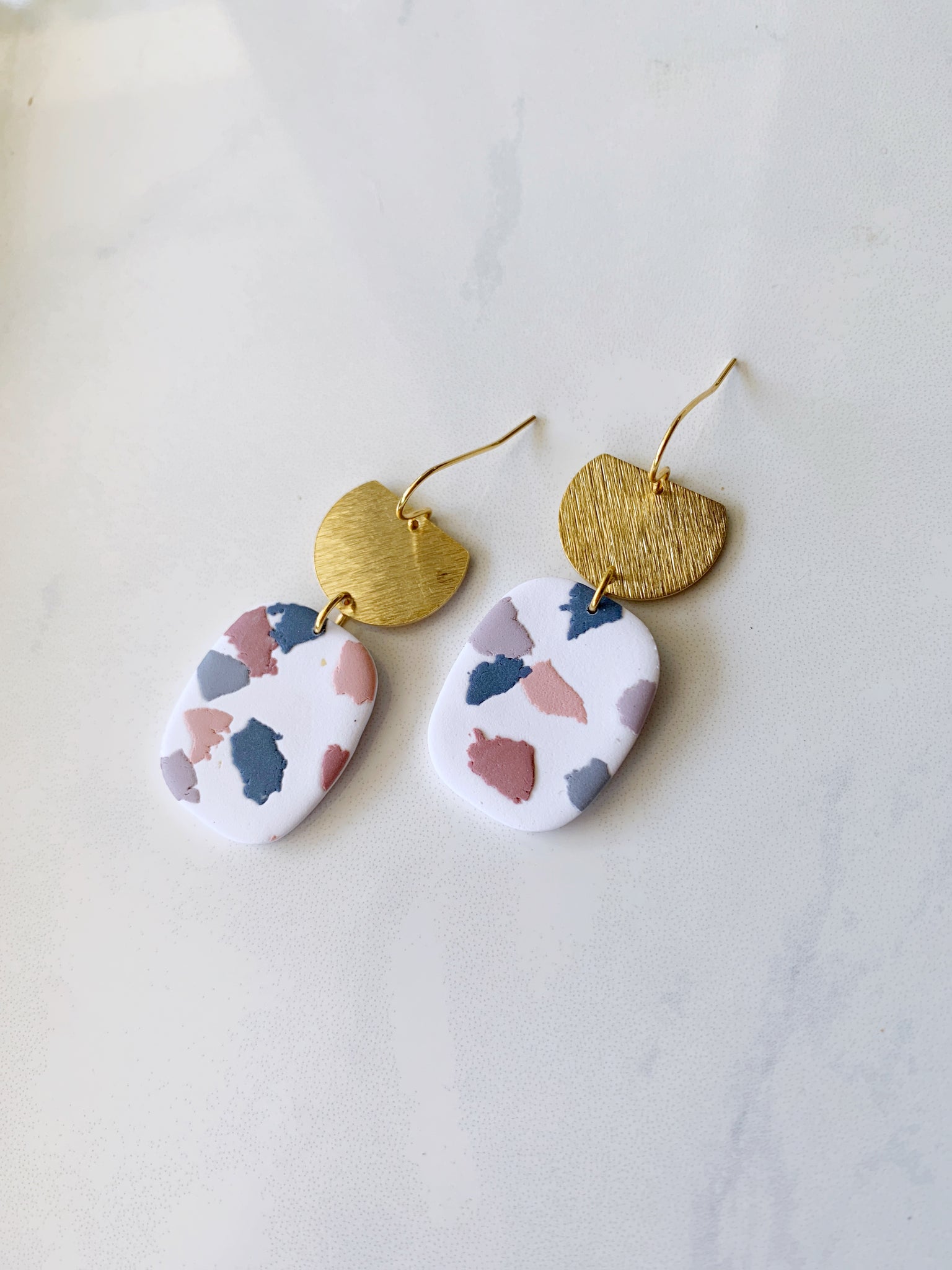 Allison Earring in Terrazzo