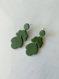 Ainslee Earring in Dark Eucalyptus