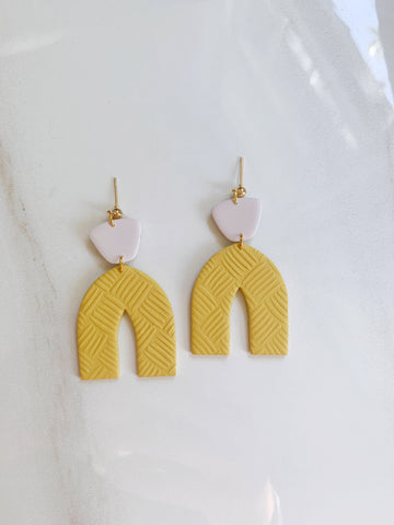 Alora Texture in Mustard