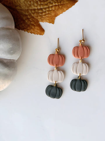 Pumpkin Drop Earring