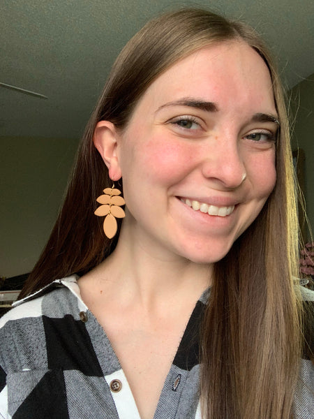 Mel Earring in Mustard