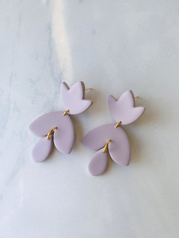 Valencia Earring in Lavender