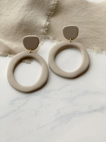 Eden Earring In Taupe