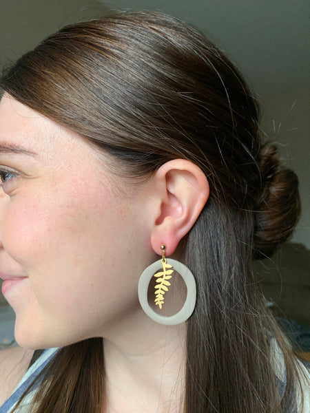 Emma Earring in Rust