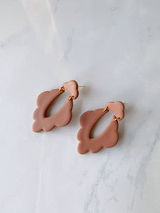 Odette Earring in Rust