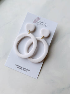 Eden Earring In White